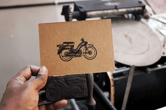 Vintage Letterpress Postcards | Handmade Stationery Bangalore