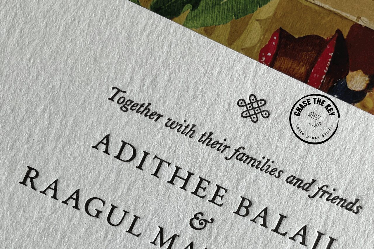 Wedding Invitation Sample Kit | Letterpress Samples India