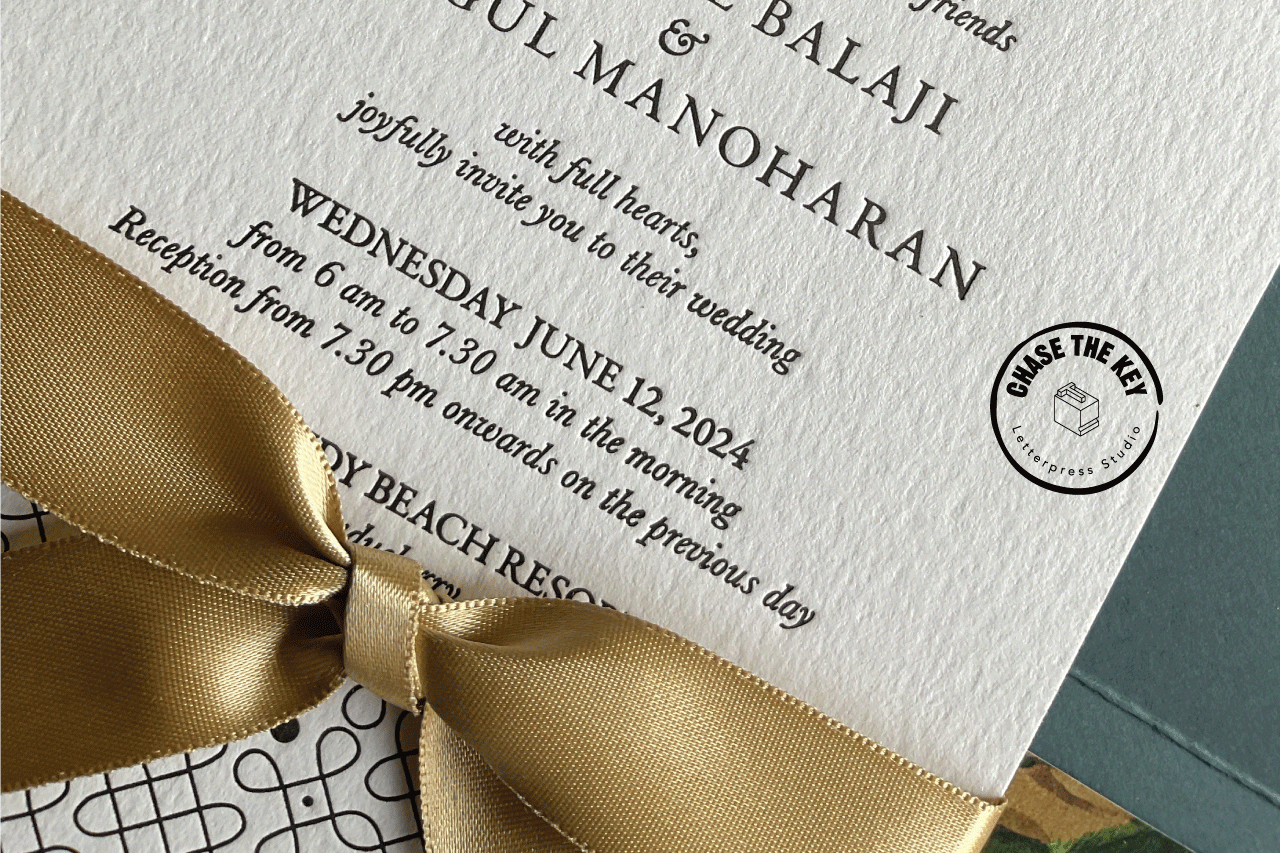 Wedding Invitation Sample Kit | Letterpress Samples India