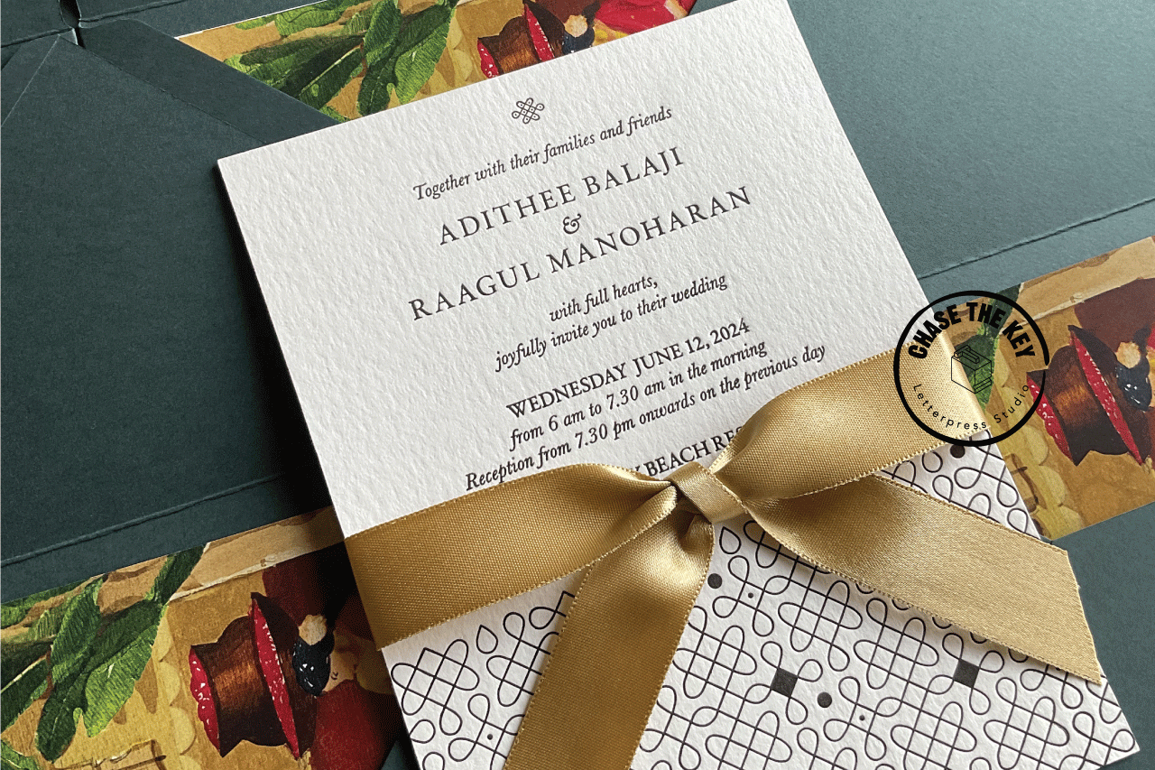 Wedding Invitation Sample Kit | Letterpress Samples India