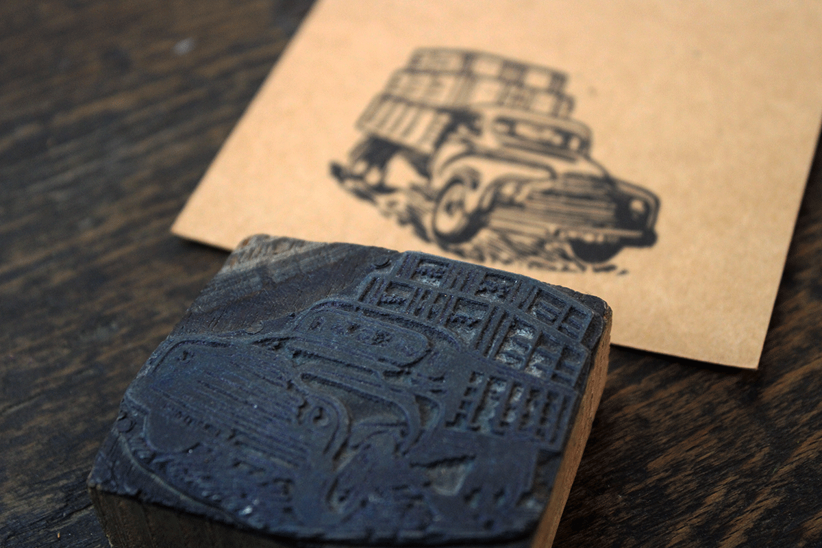 Vintage Letterpress Postcards | Handmade Stationery Bangalore