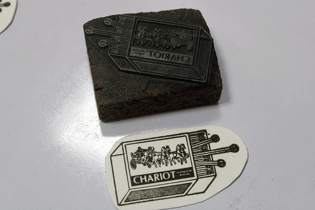 Vintage Letterpress Stickers | Handmade Paper Goods India