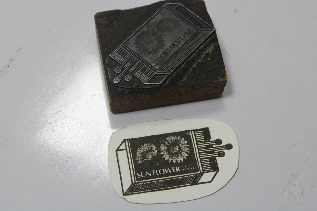 Vintage Letterpress Stickers | Handmade Paper Goods India
