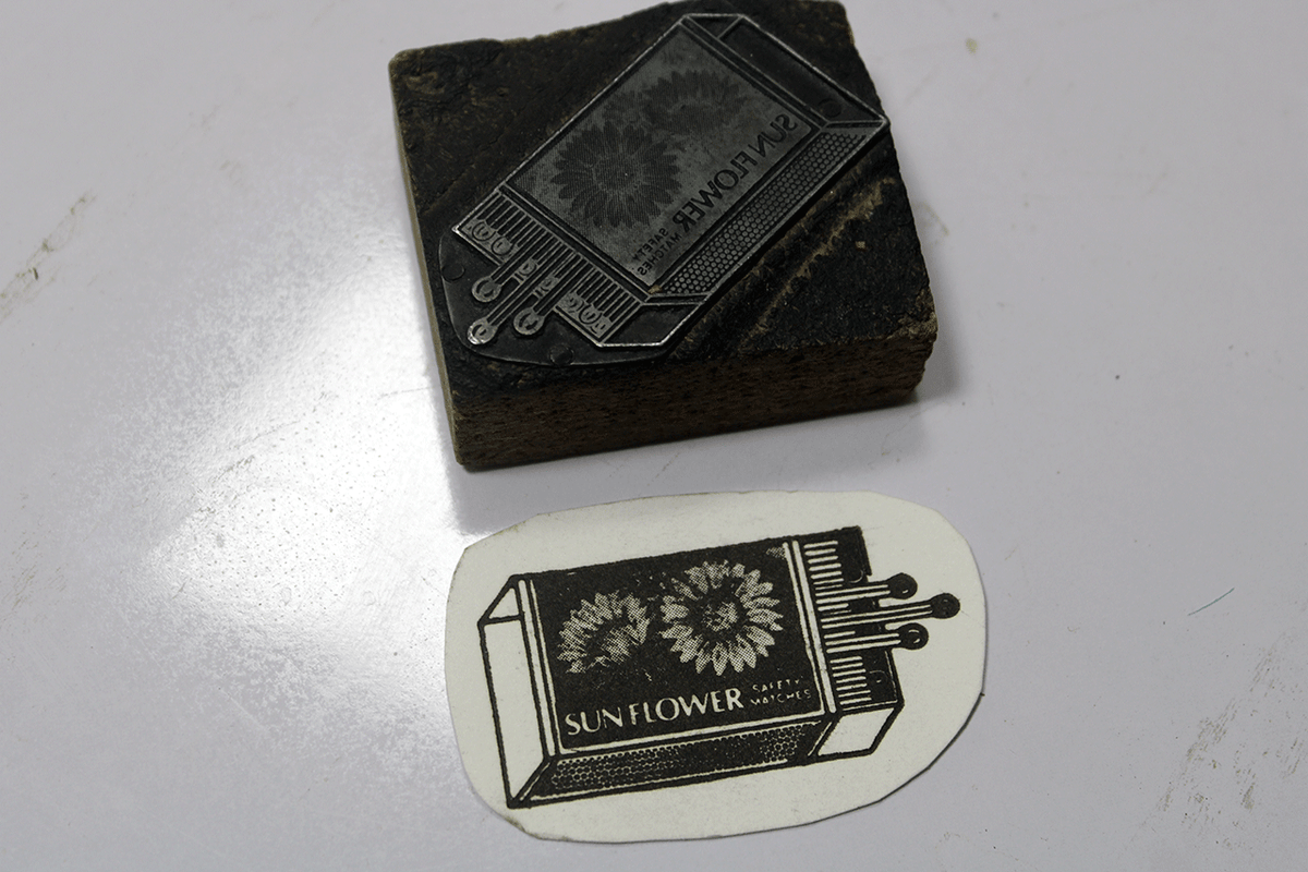Vintage Letterpress Stickers | Handmade Paper Goods India