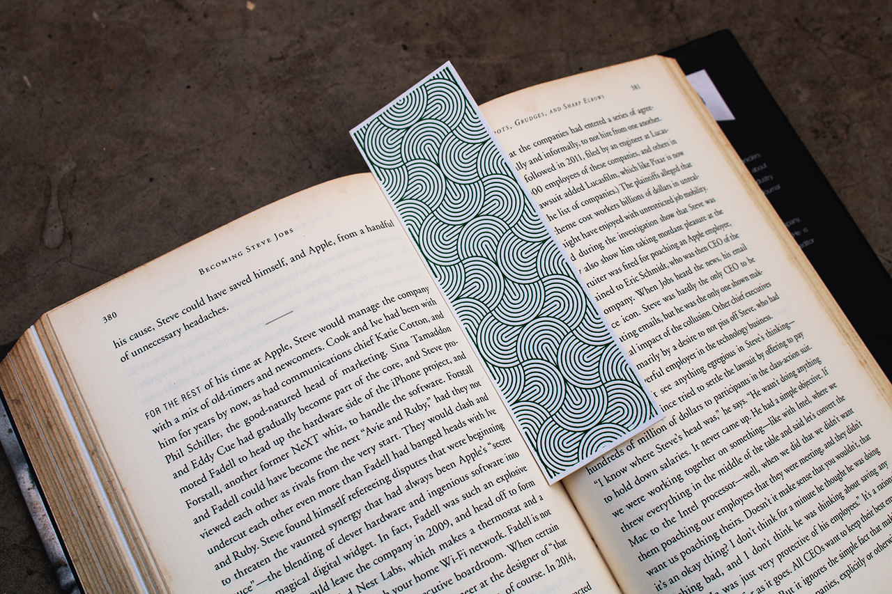 Letterpress Bookmarks