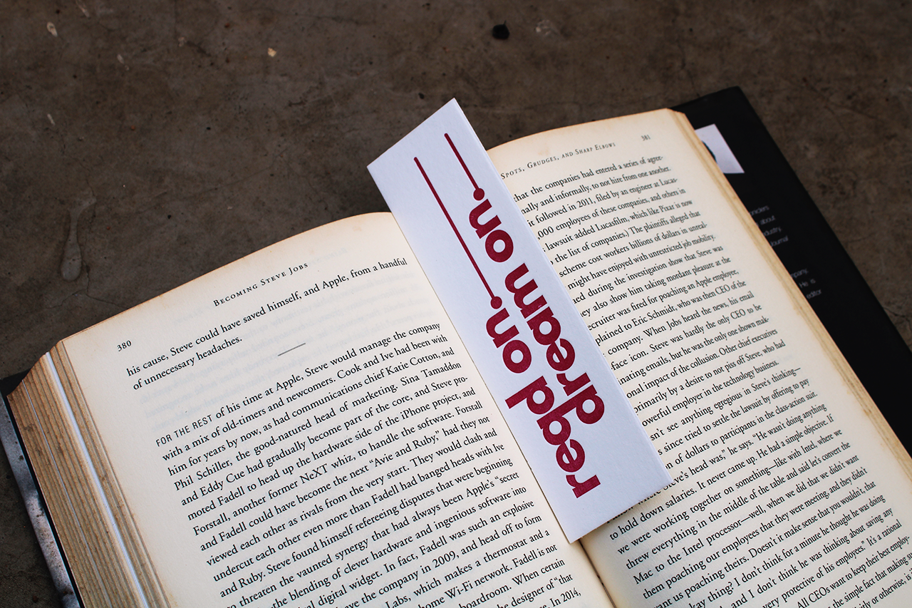 Letterpress Bookmarks