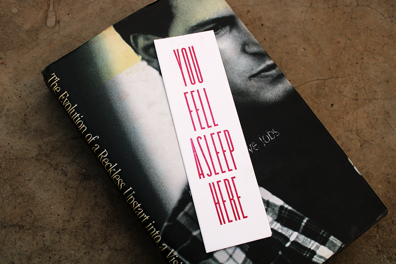Letterpress Bookmarks